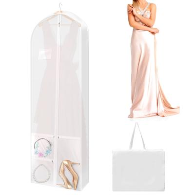 Kleider Staubschutz Hängend Hochzeitskleid Aufbewahrungstasche Wasserdicht Kleiderschrank Reißverschluss Faltbar Kleiderhülle Organizer