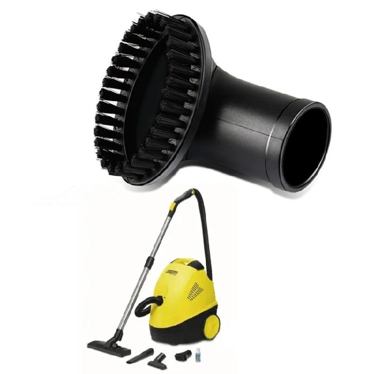 Universal Round Brush Soft Nylon Bristles Dust Brush for Euro Vacuum Cleaners