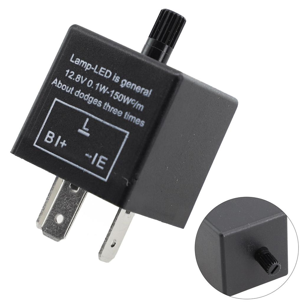 100% Brand New LED Flasher Relay Hyper Flash 12V 1pc Auto Accessories