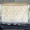 Fensterabdeckung für Auto Niedlich Bestickt Sonnenschutz Fensterblende Tragbare Auto-Fensterblenden Verdunkelung Auto Camping Fensterabdeckungen Sonne