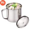 Hei Roamtic Mote Kjøkkenkrus Øl Stål Camping Kaffe Drikke Te Reise 480ml rustfri håndtakkopp