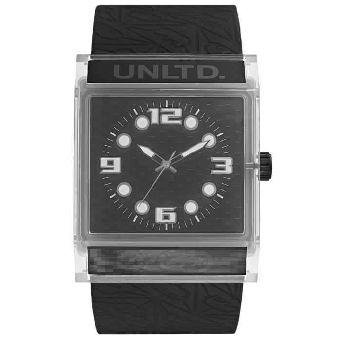 Montre Homme Ecko Unltd Acier Inoxydable Bling - THE ZERO noir