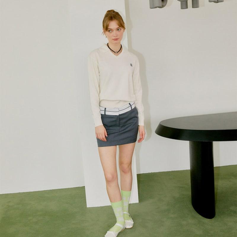 MONTH IN MONTH OUT Glitter clover_LIME&SILVER