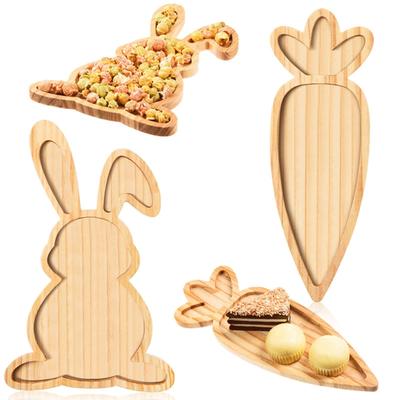 Wooden Serving Platter Wooden Tray Decoration Gifts Rustic Festivals Decorative Tray Cheese Board For Bread Fruit Cheese. Shaped