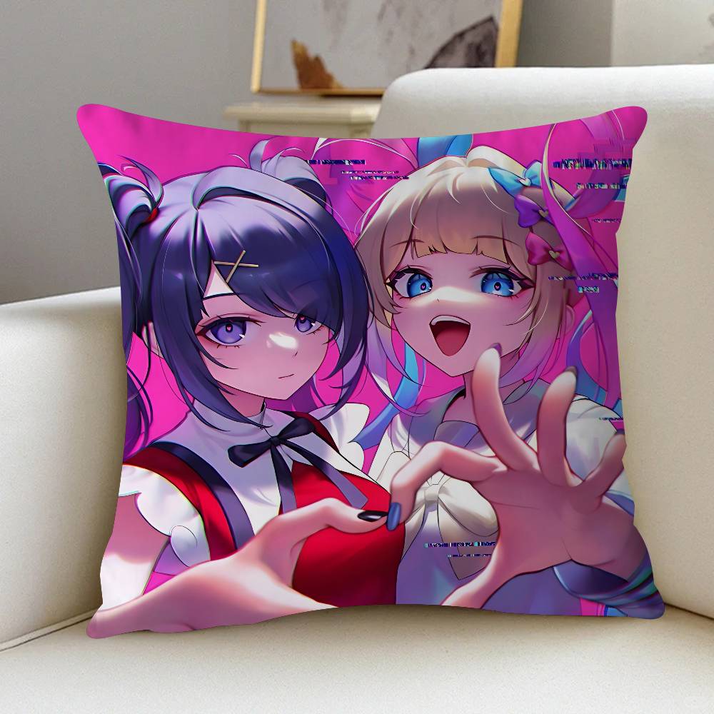 Needy Girl Overdose Game Pillow Gift Home Office Decoration Bedroom Sofa Car Cushion Cover Case 45x45
