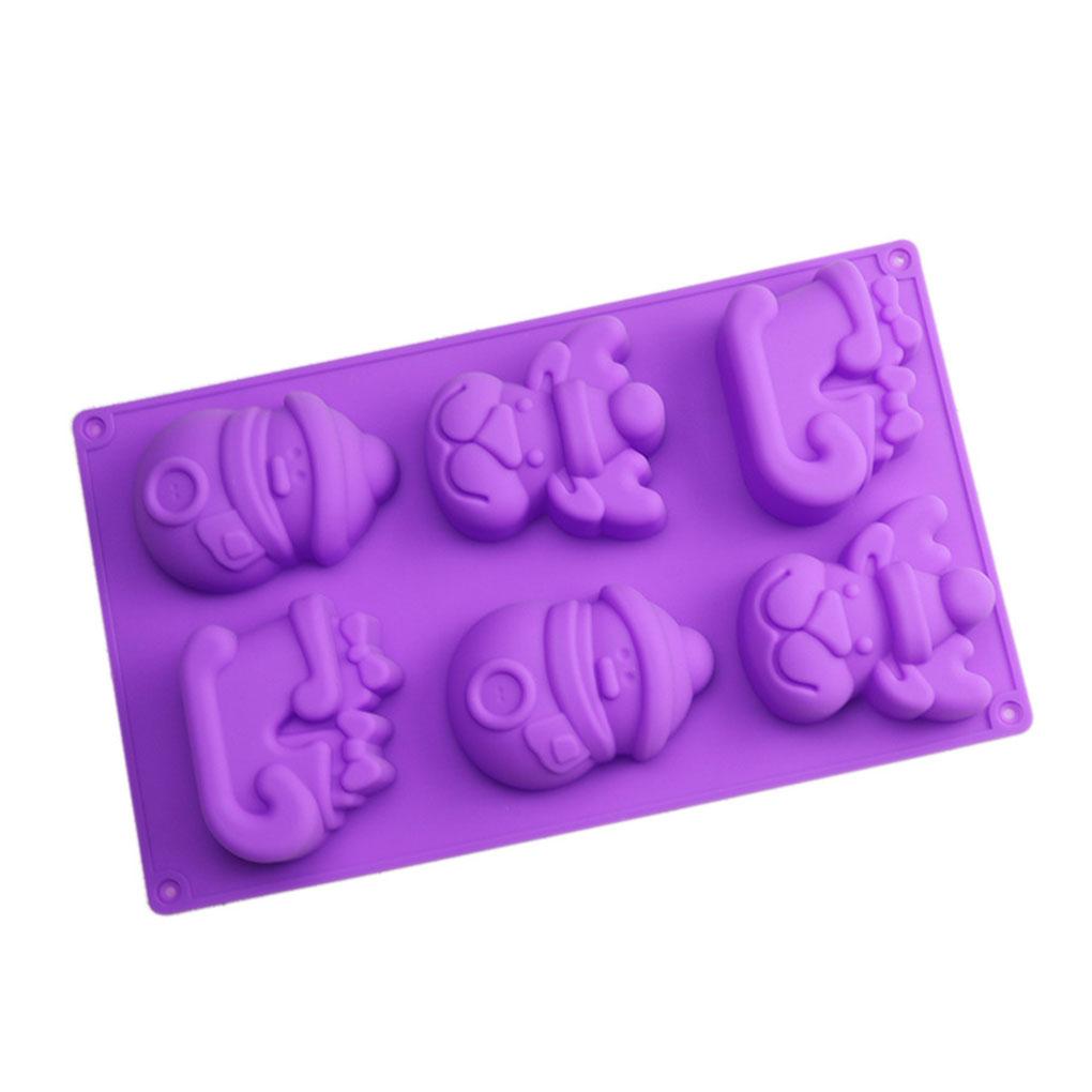 Non-Stick And Non-Toxic Silicone Cake Mold For Christmas Baking Delights Easy To Clean Silica Gel