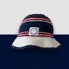Y2K Korean-Japanese Hand Bucket Crochet Bucket Hats For Women Spring Autumn Winter Sun Cap Female Bow Designer Bob Basin Gorro