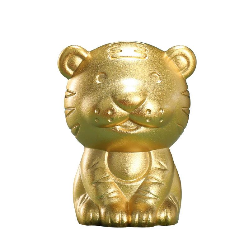 Brass Chinese Zodiac Figurines Gift Set: Rat, Ox, Tiger, Rabbit, Dragon, Snake, Horse, Sheep, Monkey, Rooster, Dog, Pig