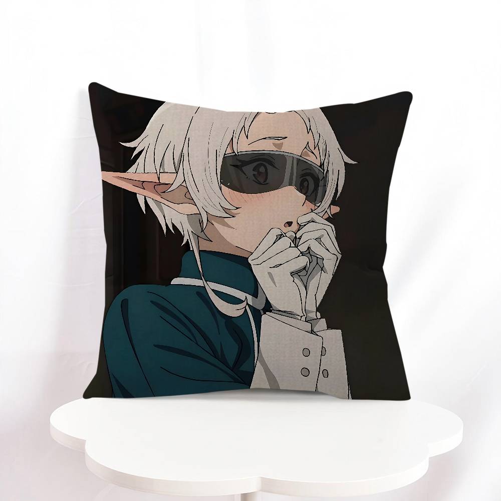 Сильфиетта Аниме Стежок Наволочка Подушка Диванная Наволочка Украшение Дома Комнаты Детский Подарок 16x16Inch
