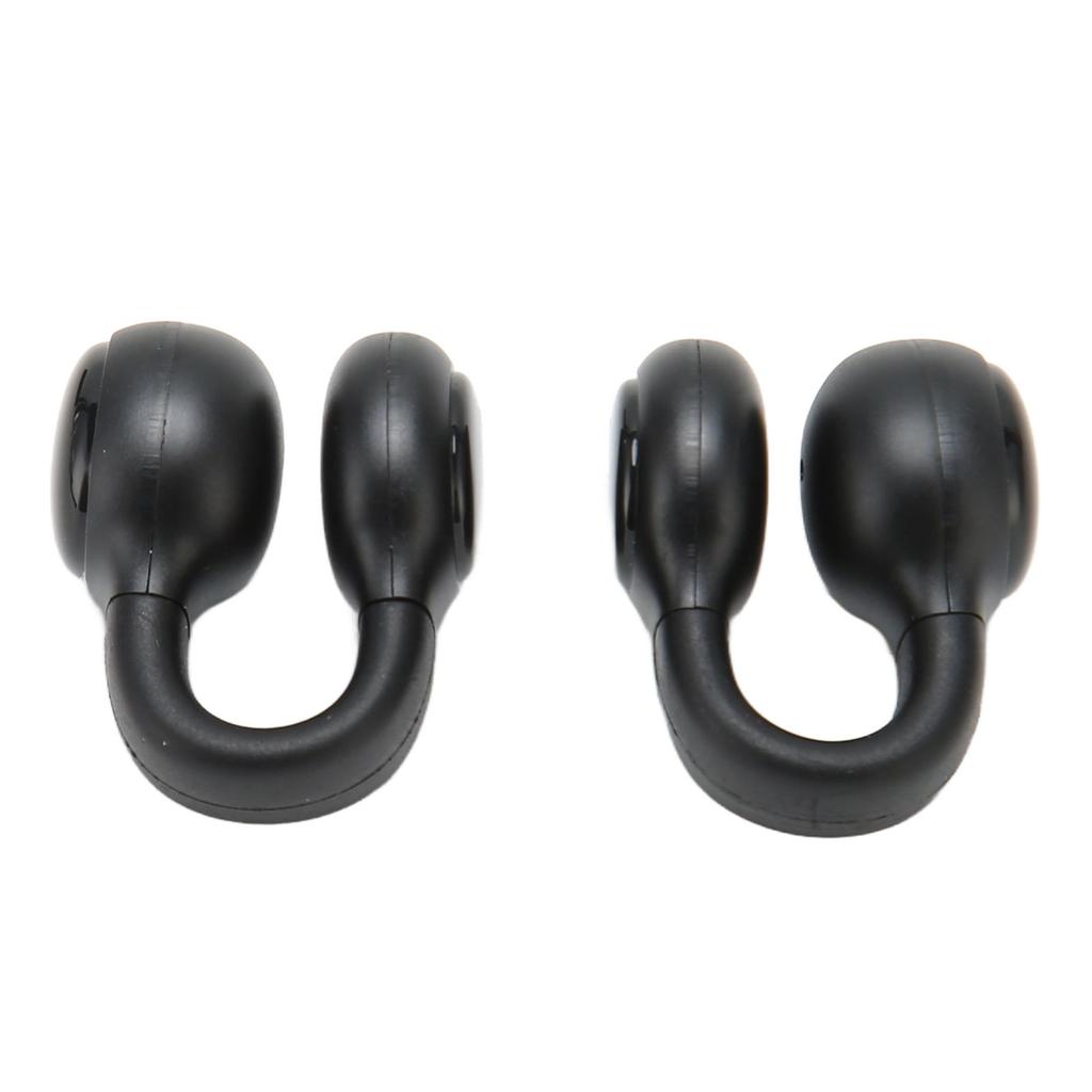 Wireless Earbuds Noise Reduction Bluetooth 5.3 Wireless Sports Earphones with Earhooks for Sports Work Black