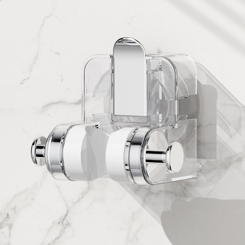 Suction Cup Shower Bracket Household Shower Holder Fixed Artifact No Punching Shower Base Children's Movable Adjustment