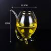 Household Creative Transparent Eco-friendly Heat-resistance Vampire Cocktail Wine Glass