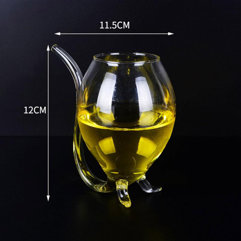 Household Creative Transparent Eco-friendly Heat-resistance Vampire Cocktail Wine Glass
