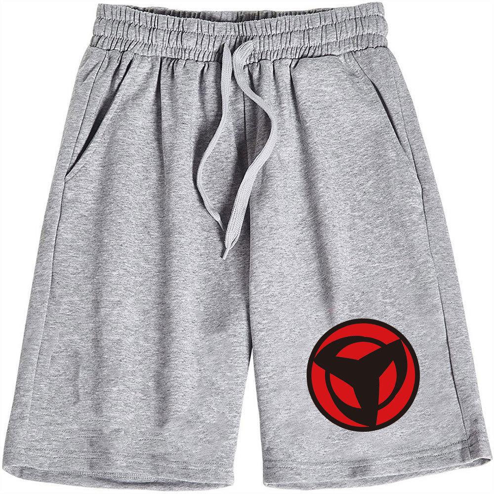 Summer Casual Shorts, Men's and Women's Loose Micro-elastic Printed Sports Five-point Pants