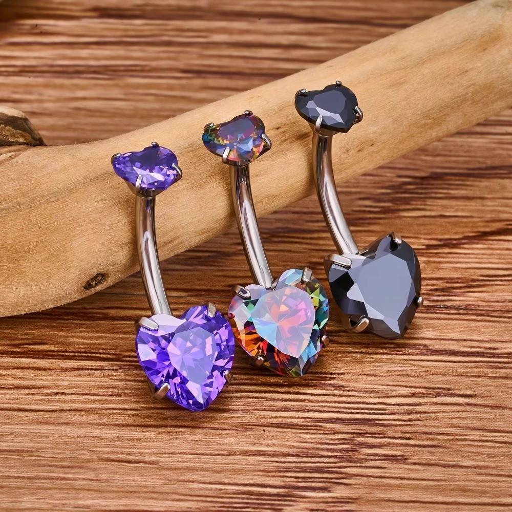 Internal Thread Belly Piercing Stainless Steel Body Jewelry Fashion Navel Rings  Gift