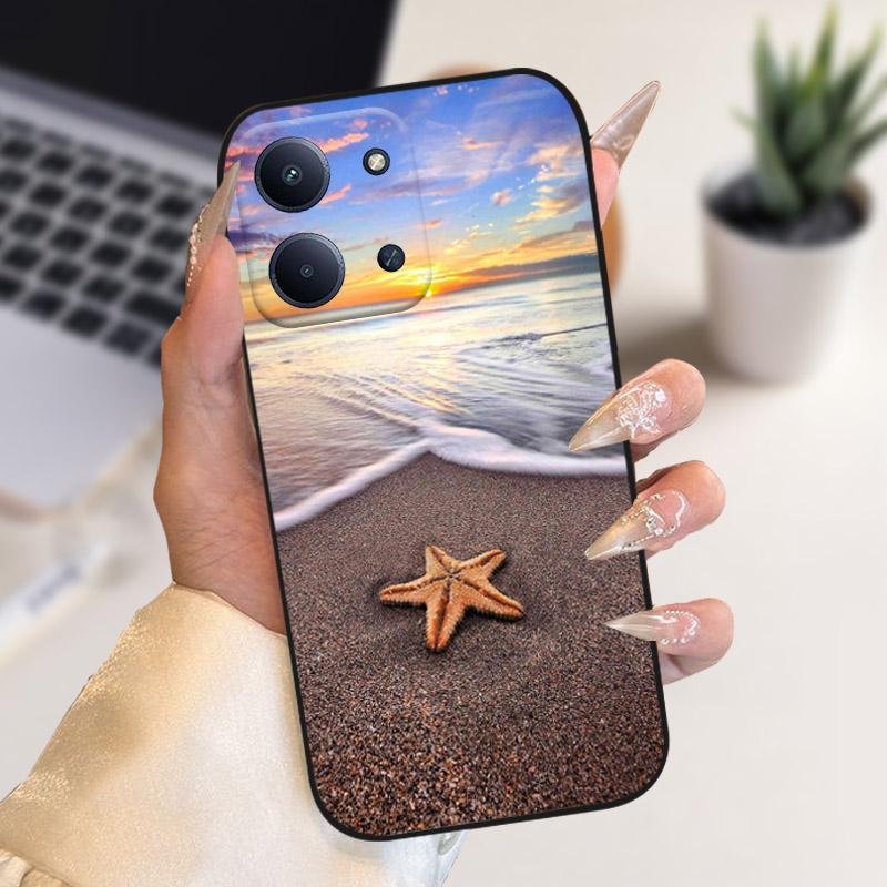 For Xiaomi Redmi 15C 173mm Phone Case Shookproof Soft TPU Silicone Back Cover Stylish Painting Fundas For Poco C85 5G Cases 15 C