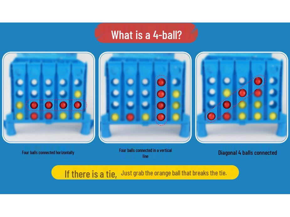 Catapult Basketball & Four-in-a-Row Desktop Pinball Game for Kids