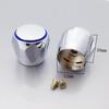 2Pcs  Cold Tap Top Head Faucet Cover Chrome Plated Replacement Set Kitchen Bathroom Faucet Handle Fixture Accessories