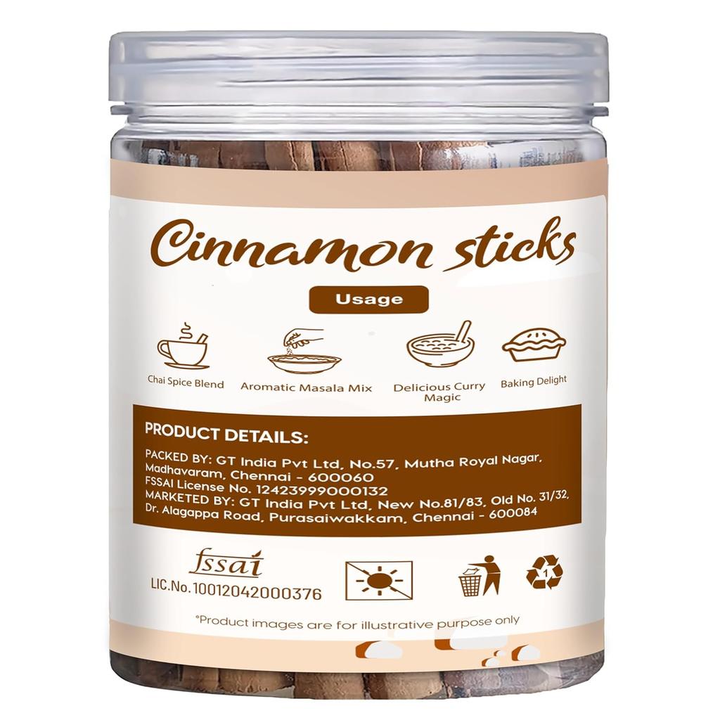 Fabeato Ceylon Cinnamon Stick Baking, and Beverages- Fresh & Handpicked- Rich In Antioxidants, 100 Gram