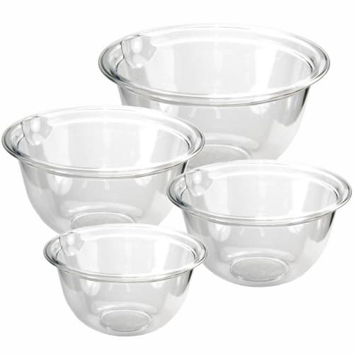 Nagao Bowl Heat-Resistant Cook Bowl Set, 17cm, 19cm, 21cm, 24cm, Made In Japan