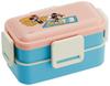 Antibacterial Lunch Disney Mickey Mouse Modern Made In Soft-Serving Dome-Shaped Lid, Two-Tier Box, 600ml, Comic, Japan, PFLW4AG-A