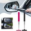 Retractable Rear-View Mirror Wiper Quickly Wipe Water Removal Cleaning Tool Water Mist Dirt For Auto Glass Cleaning Wiper