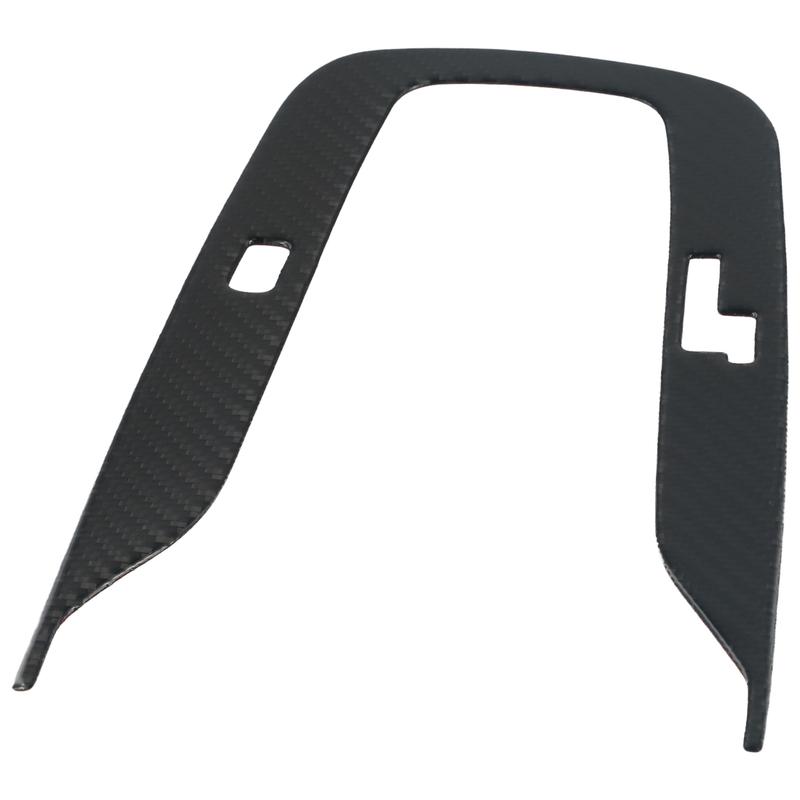 Protect your Car in Style with Carbon Fiber Gear Shift Frame Cover Stickers Set For Toyota For Corolla