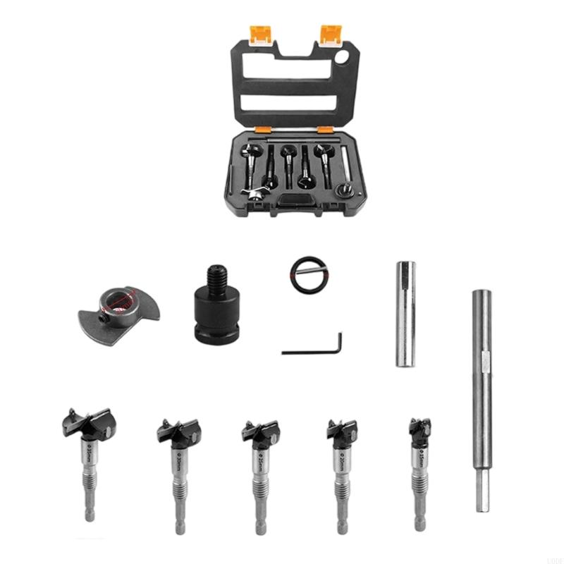 Completely Woodworking Drill Bit Collection For Professional Use Includes SelfCentering Bits And Storage Case