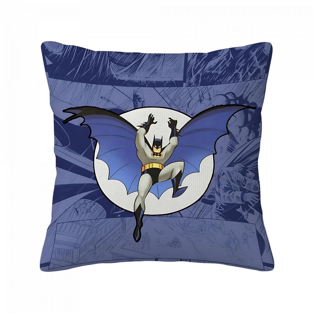 Batman Things for the Room Throw Pillow Cases Cover Decorative Pillows Interior Decoration Personalized Gifts Home Decorations