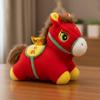 Good Luck Horse Plush Doll Cute Zodiac Pony Figurine Plush Toys Stuffed Horse Toy  Year of Horse