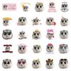 10/30/50 pièces Kawaii Hamster Meme Autocollants Drôles Créatifs Graffiti Autocollant Imperméable Bricolage Skateboard Carnet Téléphone Autocollants Décor