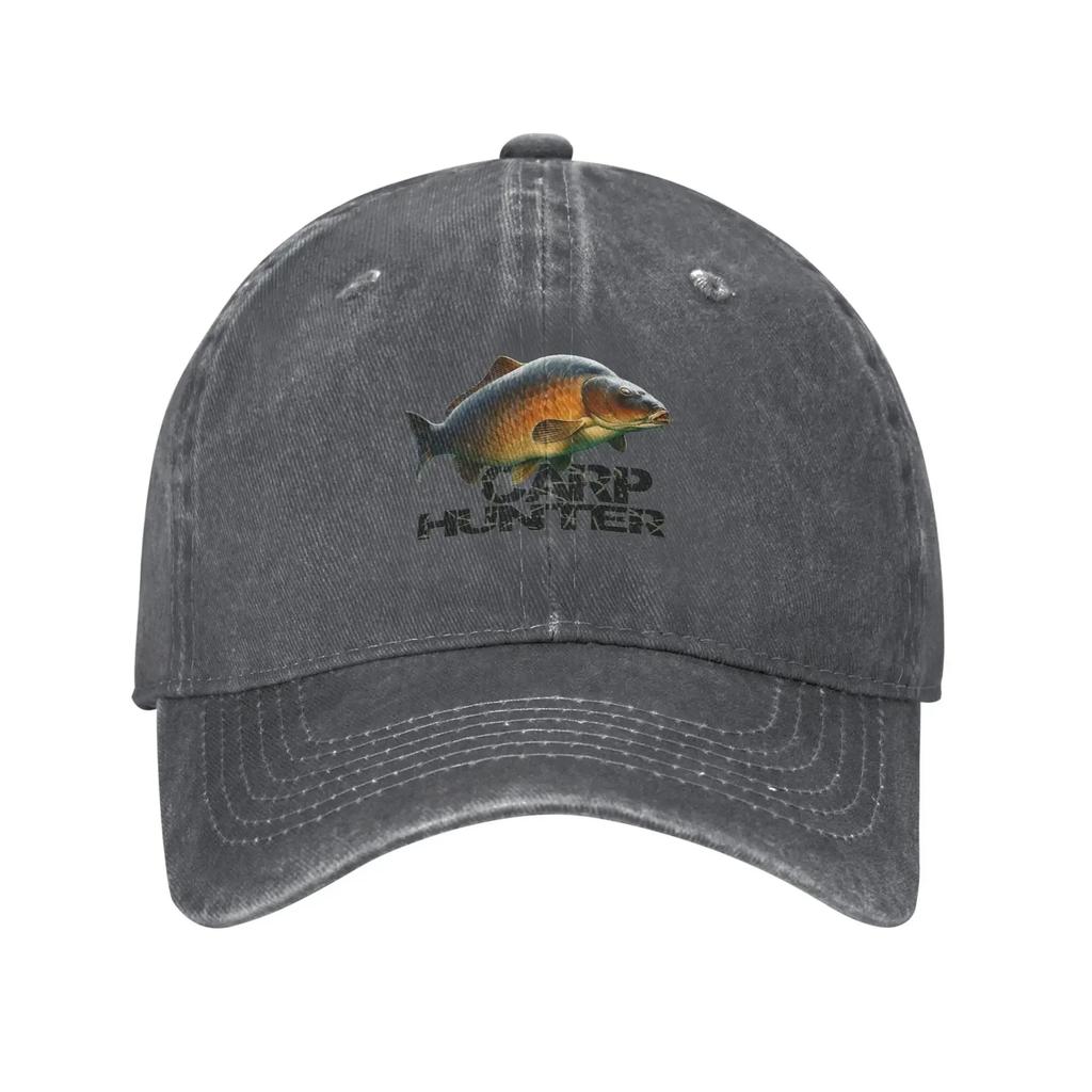Baseball Cap Fisherman Carp Fish Summer Fashion Trucker Hat  Men Adult Custom Logo Tennis Skate Hot Sale Snapback Cap