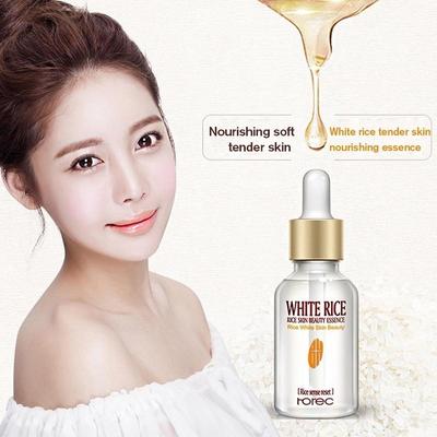 White Rice Essence Natural Organic Reducing Wrinkles Desalination Dark Spot Repair Essence Cream