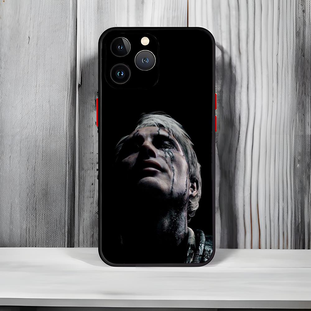 

Talented Danish Actor M-Mads Mikkelsen Phone Case Black Matte Thin Phone Case For iPhone17 16 15 14 13 ProMax iphone12promax