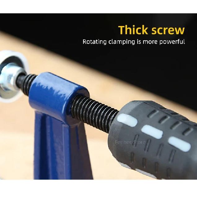 1PCS F-Type Fixing Clamp Woodworking Positioning Clip 6/10/12/18inch Adjustable Quick Clamp Heavy Carpentry Clamp Stone Fixed