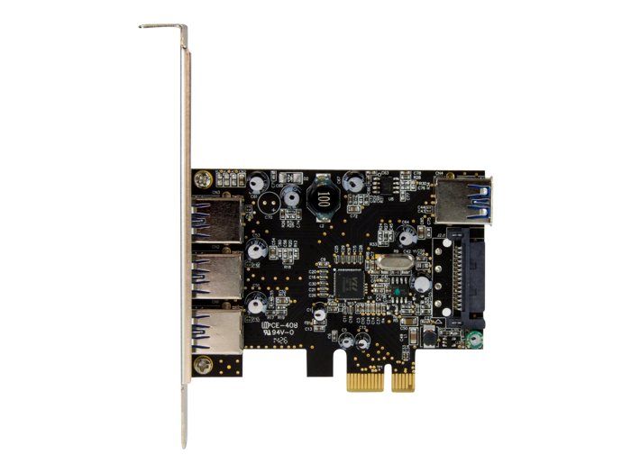 Carte Contrôleur PCI Express À 4 Ports USB 3.0 - STARTECH - Adaptateur PCIe USB Avec UASP