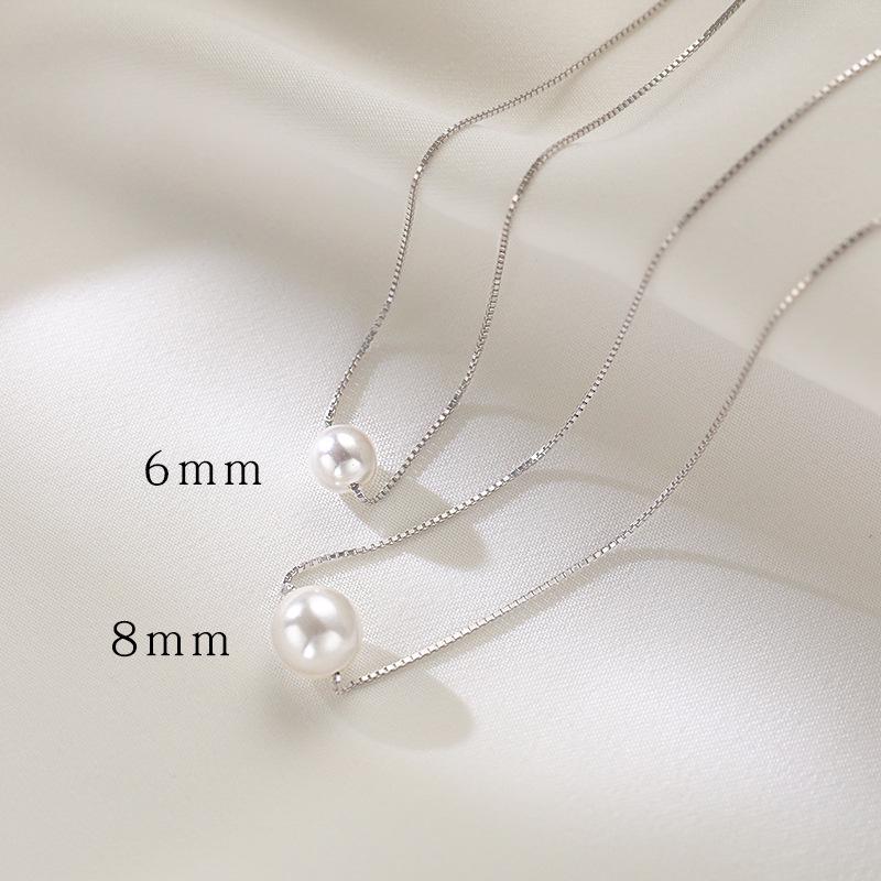 Elegant 2022 French-Inspired Pearl Choker Necklace for Women