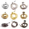 Bendable Snake Necklace Adjustable Punk Choker Flexible Foldable Necklaces Multilayer Metal Snake Necklace Bracelet