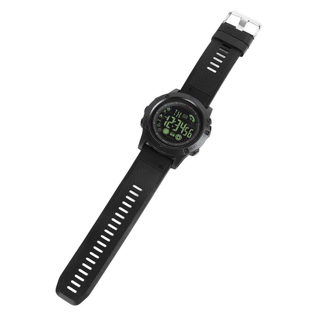 Akıllı Saat Fitness Takipçisi IP68 Su Geçirmez Bluetooth Çağrı Mesaj Hatırlatıcı Akıllı Saat Siyah