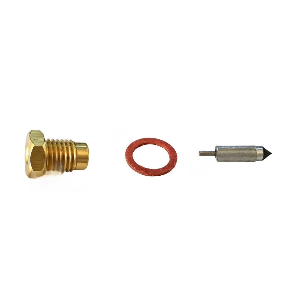 Needle Valve Seat Kit for For outboard Engine Carburetor Maintenance Compatible with 6G0-14390 6J0-14390 61K-14390