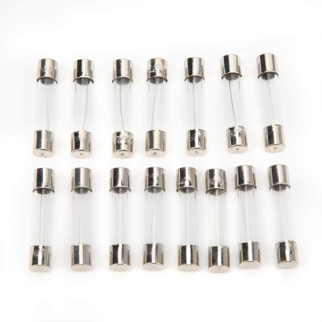 150Pcs Glass Fuse Protection Circuit Easily Use Tidy Specification Fast Fuse with Plastic Box