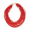 Stylish Bead Necklace Multifuntional Jewelry Multilayer Bead Bracelets Statement Necklace Present for Fashion Lady Woman