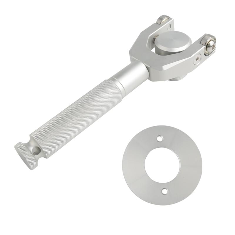 

Clutch Removal Kit for 72”/64” Wheel Base Width High Precision Belt Changing Tool Black/Silver Gift for Men серебряный