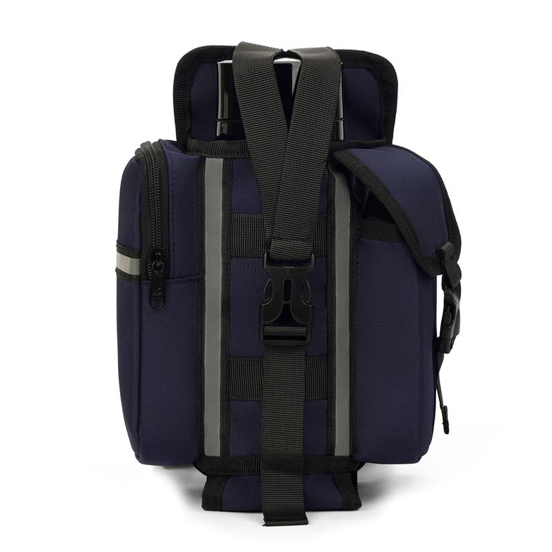 Outdoor Shoulder Bag Men Solid Color Shoulder Bag Business Backpack