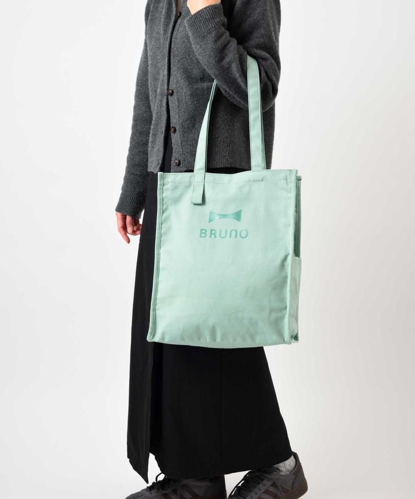 BRUNO 7-Pocket Color Tote Bag, Purple, No Size Available, BDS040-PU
