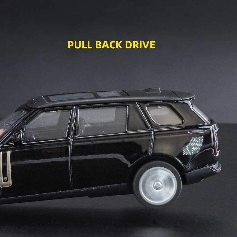 Alloy 1/43 Simulation Land Rover Range Rover SV2022 Off Road Car Model Children Pull Back Boy Car Gift Home Decor Miniature