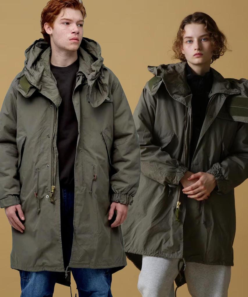 Coat Exclusive MODS PARKA 3WAY 2XL 310 Olive [AVIREX] WEB&DEPOT Men's 783-4954005