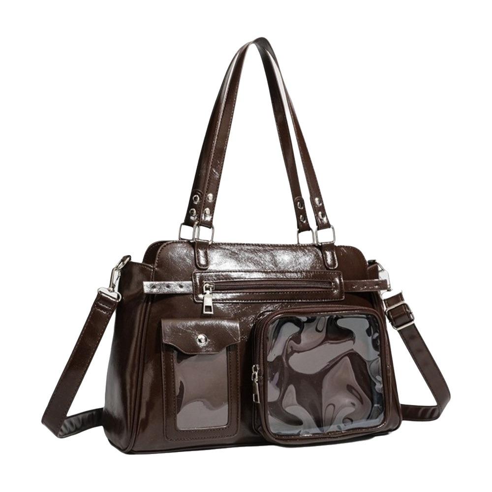 Japanese Ita Bag Y2K Tote Bag Fashion DIY Display Crossbody Bag Daily коричневый