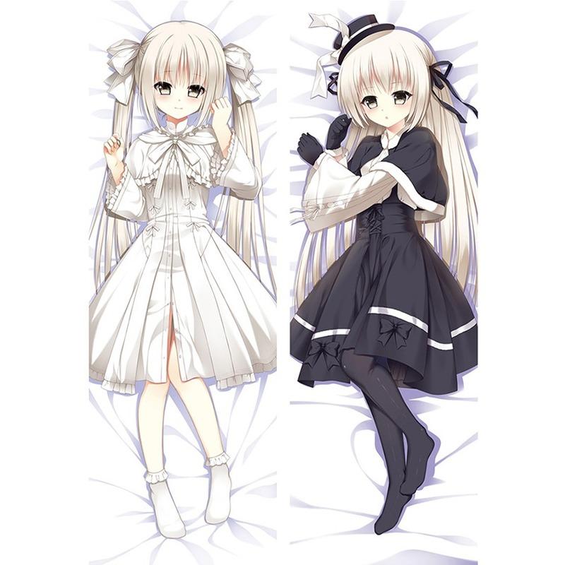

60x180 см Moegirl анимационные периферийные устройства на заказ наволочка Kasugano Sora подушка милый кавайный персонаж обнимающий тело наволочка 34x100cm Peachskin белый
