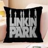 Rock Band L-Linkin Cool P-Park 45*45Cm Κάλυμμα Μαξιλαριού Κάλυμμα Μαξιλαριού Διακοσμητικό Μαξιλαροθήκη Οικιακή Μαξιλαροθήκη Για Μαξιλάρι Καναπέ